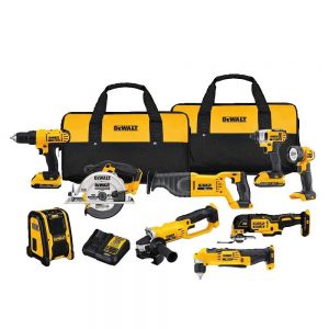 DEWALT DCK940D2 20V MAX Lithium Ion 9-Tool Combo Kit