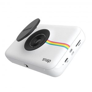 Snap White Instant Digital Camera in White